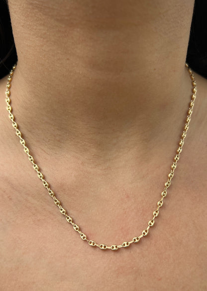 Cadena gc lisa 4.7gr / Largo 45cm / Oro Amarillo Nac M