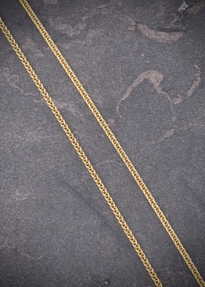 Cadena mini franco 1.6gr / Largo 45cm / Oro Amarillo italy +3 B