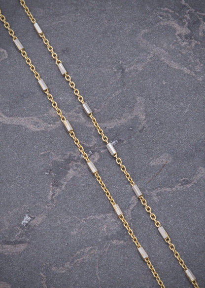 Cadena rolon especial 2.5gr / Largo 50cm / Dos Oros italy +3 P