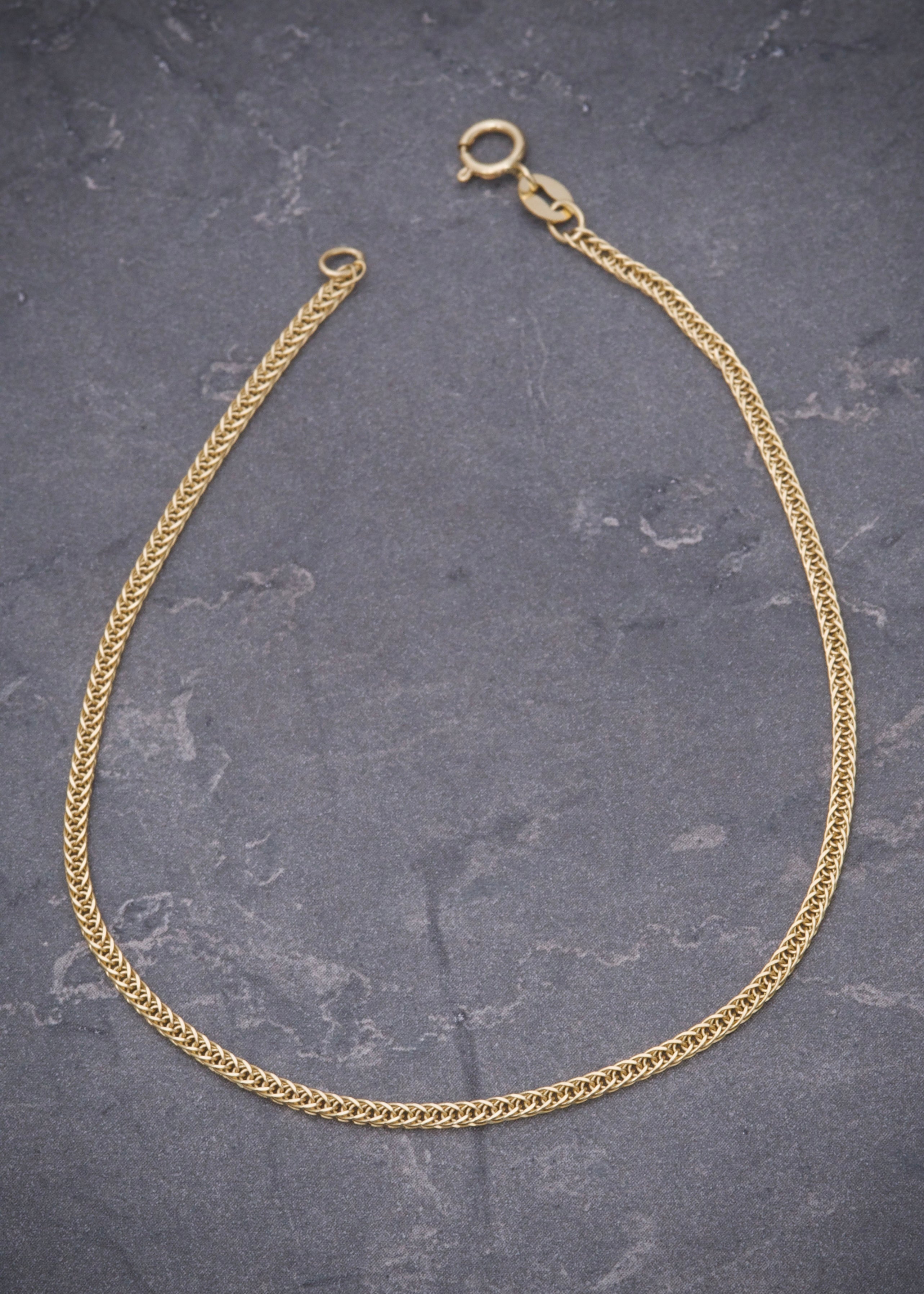 Pulso franco 1.5gr / Largo 19cm / Oro Amarillo italy +3 B