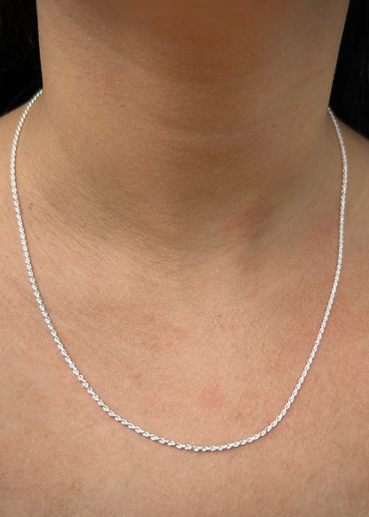 Cadena lazo 3.5gr / Largo 50cm / Plata B