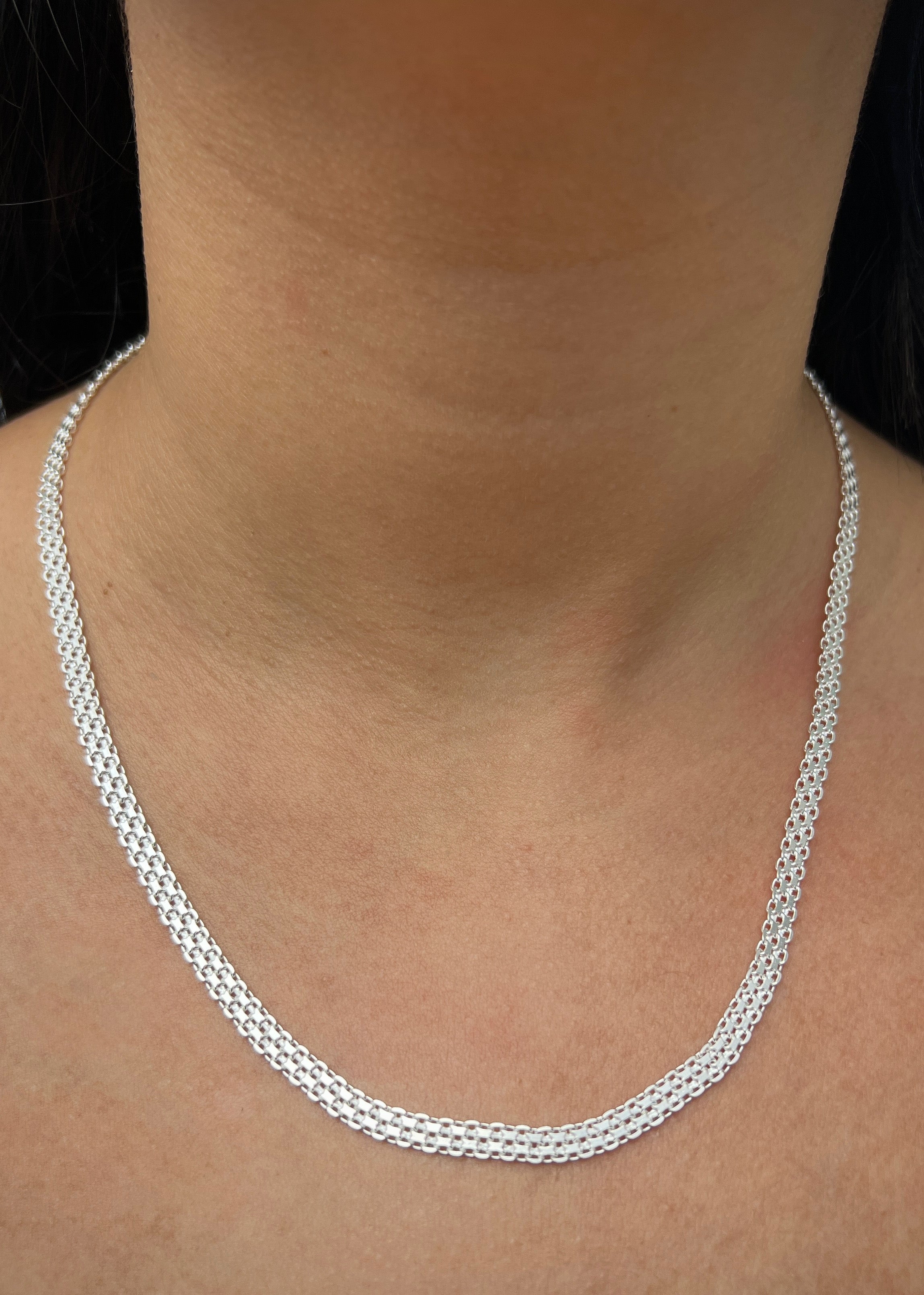 Cadena china 11.2gr / Largo 50cm / Plata B