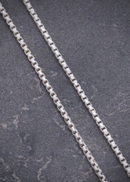 Cadena veneciana 1.95gr / Largo 40cm / — — Plata