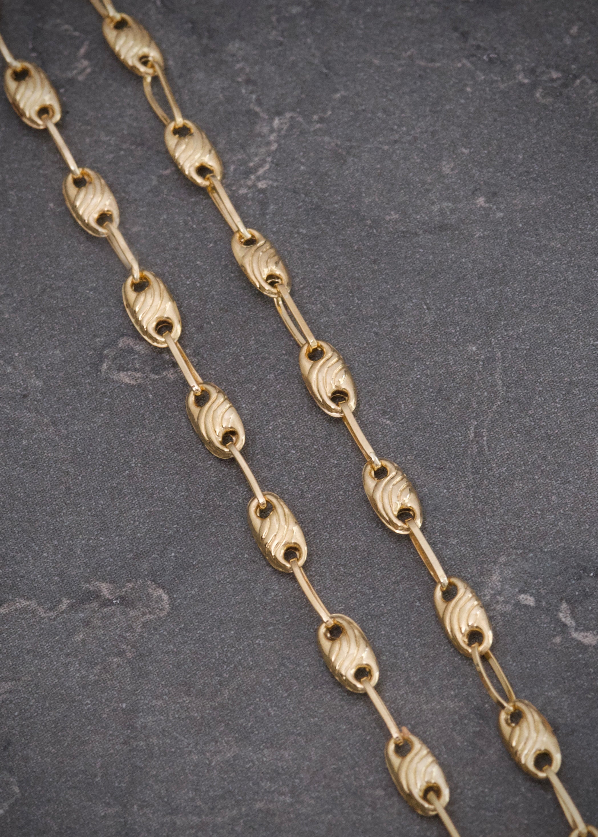 Cadena gc diamantada 4.4gr / Largo 55cm / Oro Amarillo Nac M