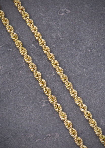 Cadena Lazo 12.3gr / 60cm / 3.3mm — Oro Amarillo