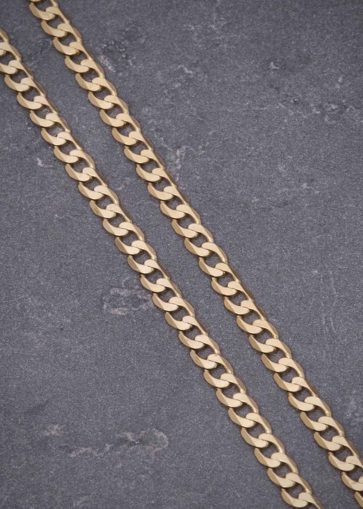 Cadena Cubana 10.35gr / 60cm / 3.1mm — Oro Amarillo