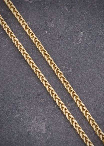 Cadena Franco 8.25gr / 50cm / 2.3mm — Oro Amarillo