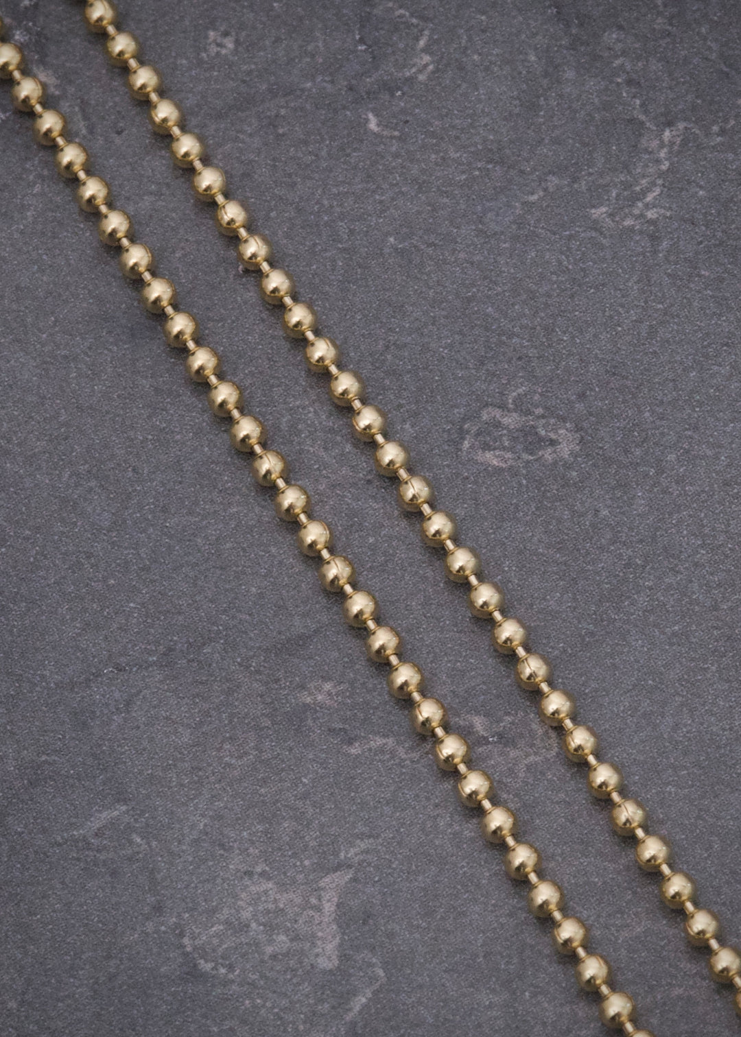 Cadena Militar 8.25gr / 55cm / 1.8mm — Oro Amarillo