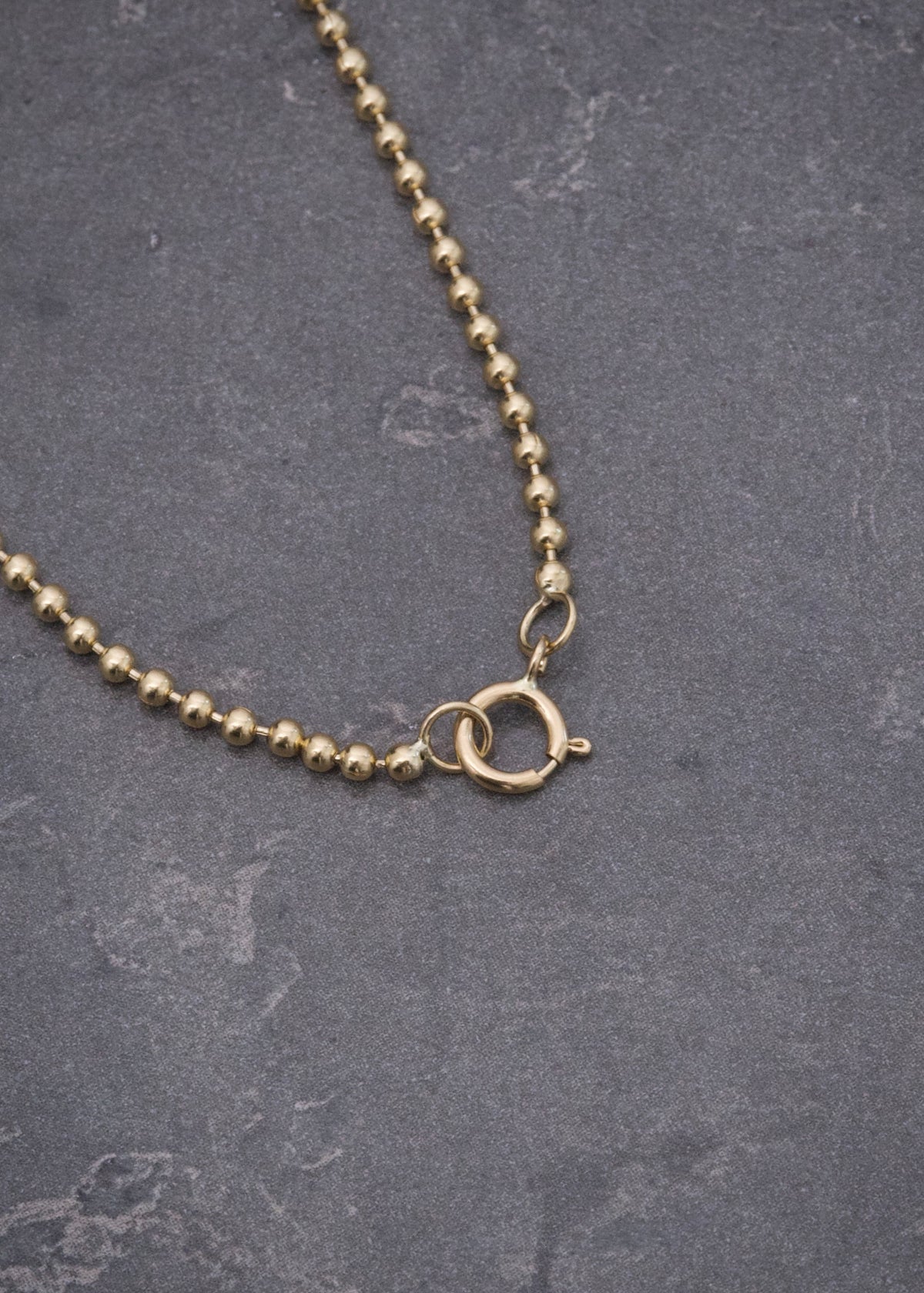 Cadena Militar 8.25gr / 55cm / 1.8mm — Oro Amarillo