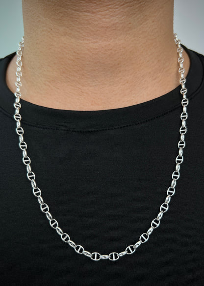 Cadena escalera 16.1gr / Largo 60cm / — — Plata
