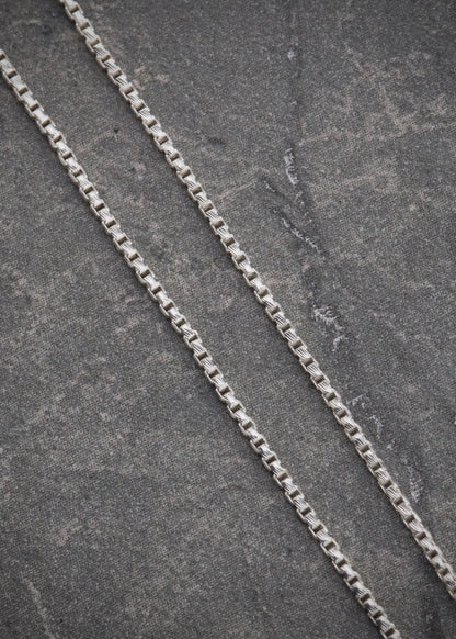 Cadena veneciana 1.9gr / Largo 40cm / — — Plata