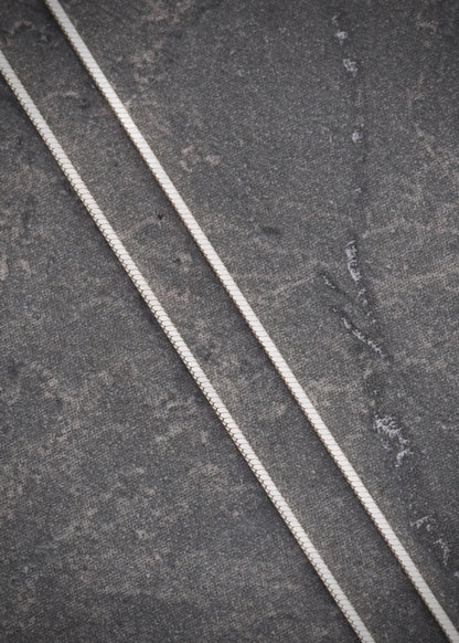 Cadena veneciana especial 1.5gr / Largo 40cm / Plata B