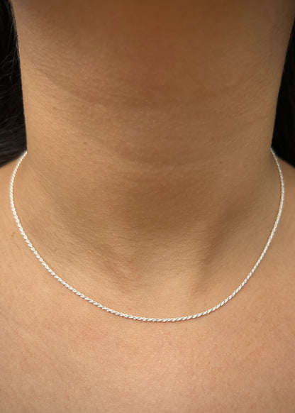 Cadena lazo 2.05gr / Largo 40cm / Plata B