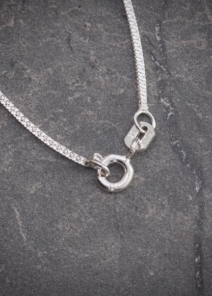 Cadena franco especial 3.8gr / Largo 45cm / — — Plata