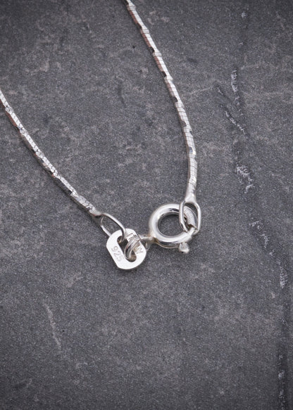 Cadena diamantada 3gr / Largo 45cm / — — Plata