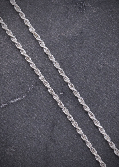 Cadena lazo 2.8gr / Largo 60cm / Plata B