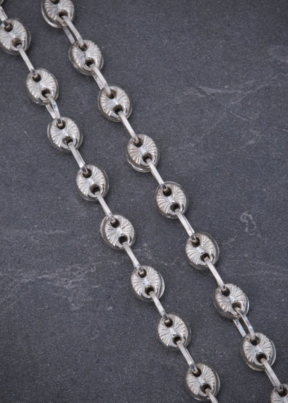 Cadena gc diamantada 13.15gr / Largo 60cm / — — Plata