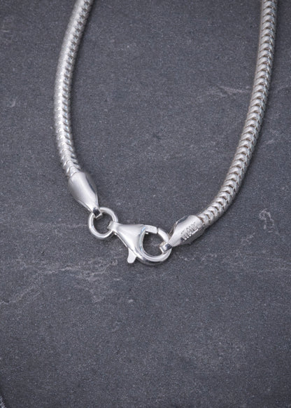 Cadena cola de raton 9.75gr / Largo 45cm / — — Plata