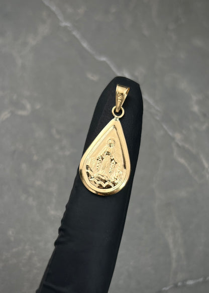 Dije Virgen de la Milagrosa 1.25gr / 3cm / 13mm — Oro Amarillo