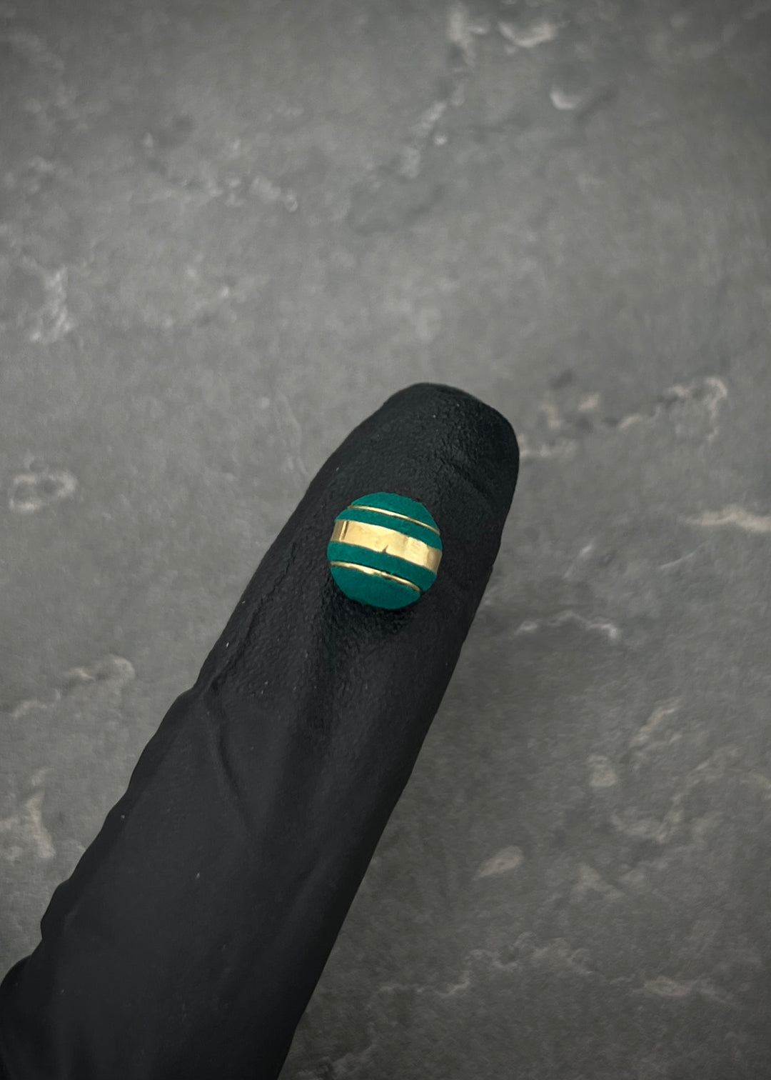 Neoros verdes 8mm 3 raya Oro Amarillo — Oro Amarillo