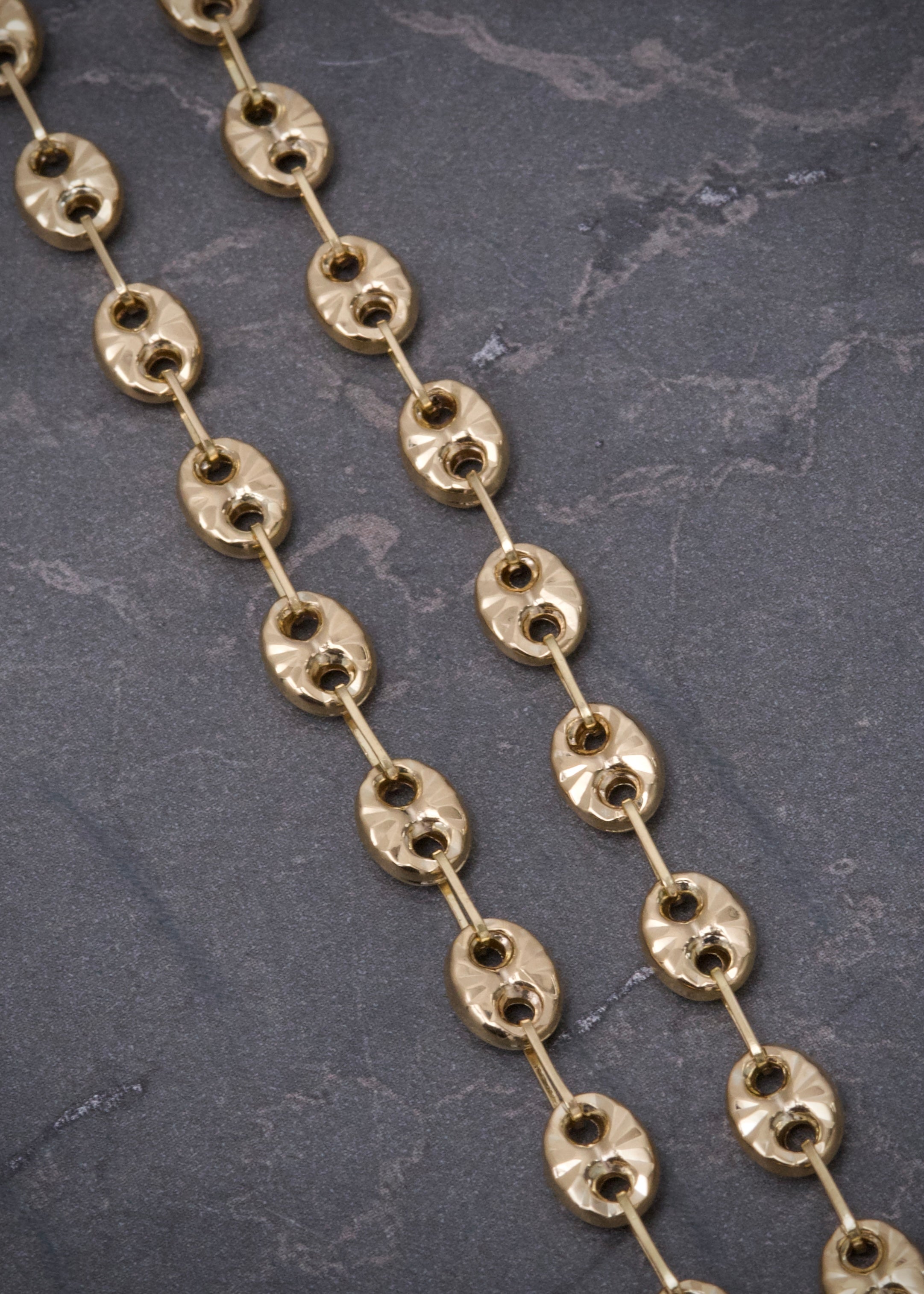 Cadena gc diamantada 13.6gr / Largo 60cm / Oro Amarillo Nac M