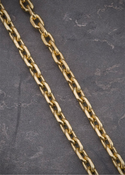 Cadena aro seguido 18.9gr / Largo 60cm / Oro Amarillo italy +3 M
