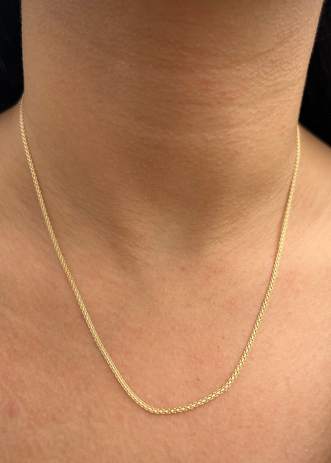 Cadena China 2.65gr / 45cm / 1.5mm — Oro Amarillo