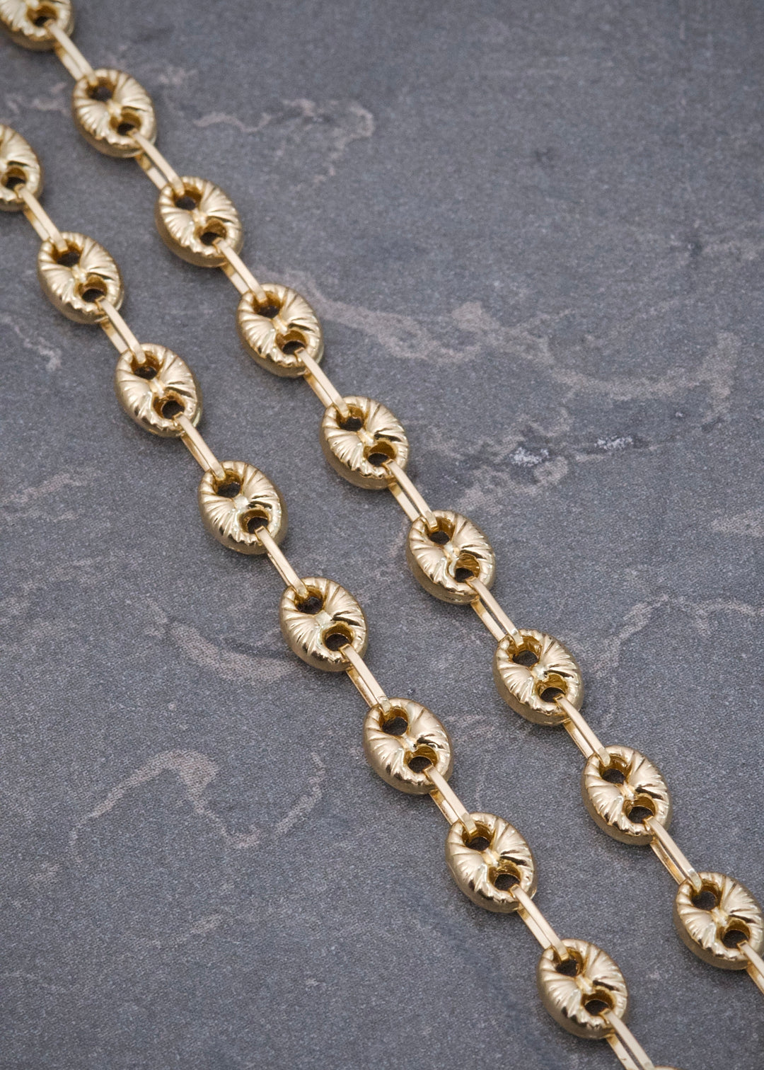 Cadena Gc Diamantada 9.25gr / 50cm / 4.6mm — Oro Amarillo