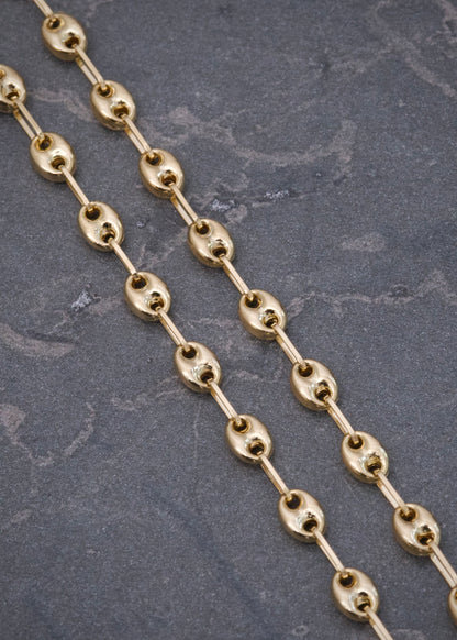 Cadena Gc 7.3gr / 60cm / 3.7mm — Oro Amarillo