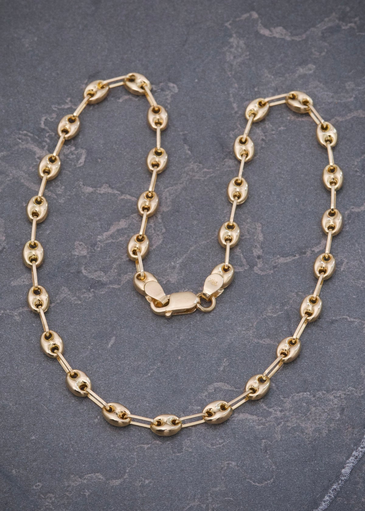 Tobillera Gc 3.5gr / 26cm / 3.7mm — Oro Amarillo