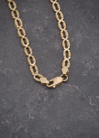 Cadena canutillo 5.85gr / Largo 45cm / Oro Amarillo Nac M