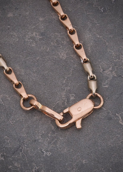 Cadena rustica 31.9gr / Largo 55cm / Dos Oros Nac M