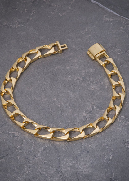 Pulso pancer 32.55gr / Largo 20cm / Oro Amarillo Nac M