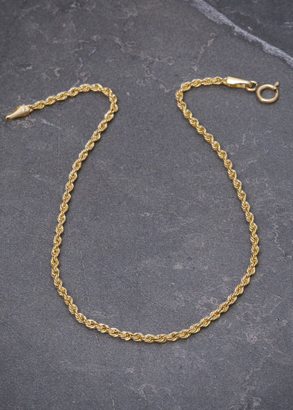 Pulso lazo 1gr / Largo 20cm / Oro Amarillo italy +2 M