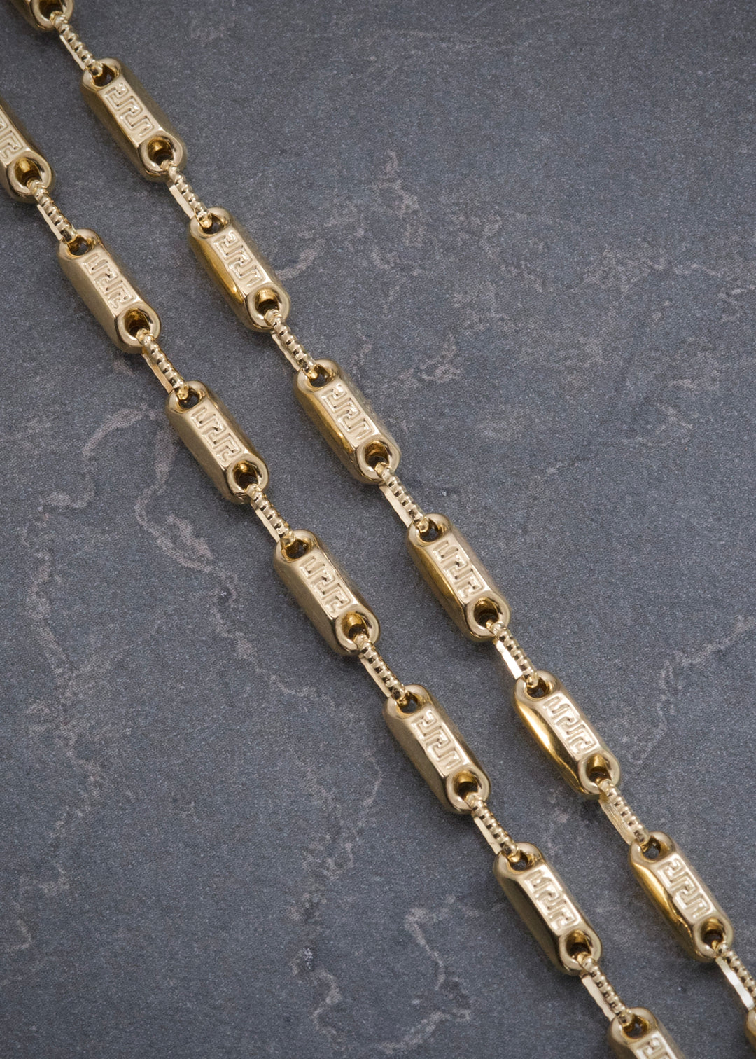 Cadena Medusa 13.55gr / 60cm / 3.8mm — Oro Amarillo