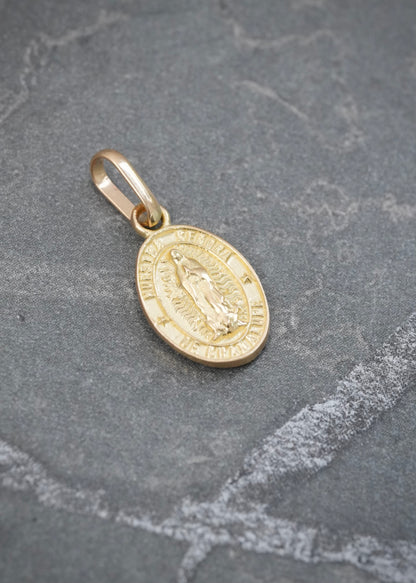 Dije Virgen de Guadalupe 1.2gr / 1.8cm / 8.7mm — Oro Amarillo