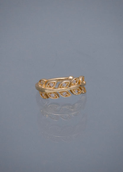 Ear Cuff 0.9gr / 1.2cm / 4.8mm — Oro Amarillo