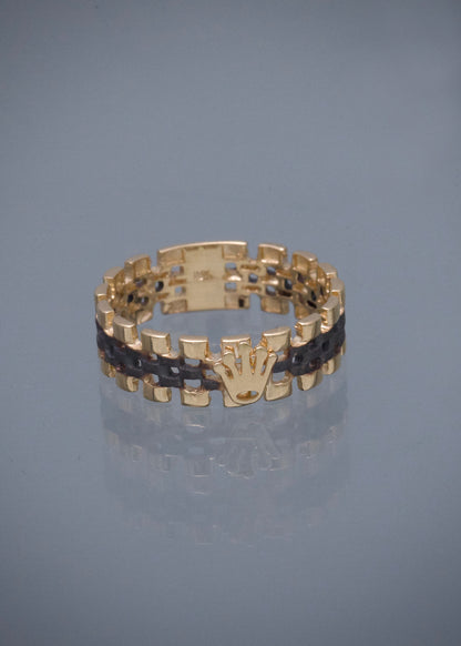 Anillo Rx 2.9gr / Talla 6 — Oro Amarillo