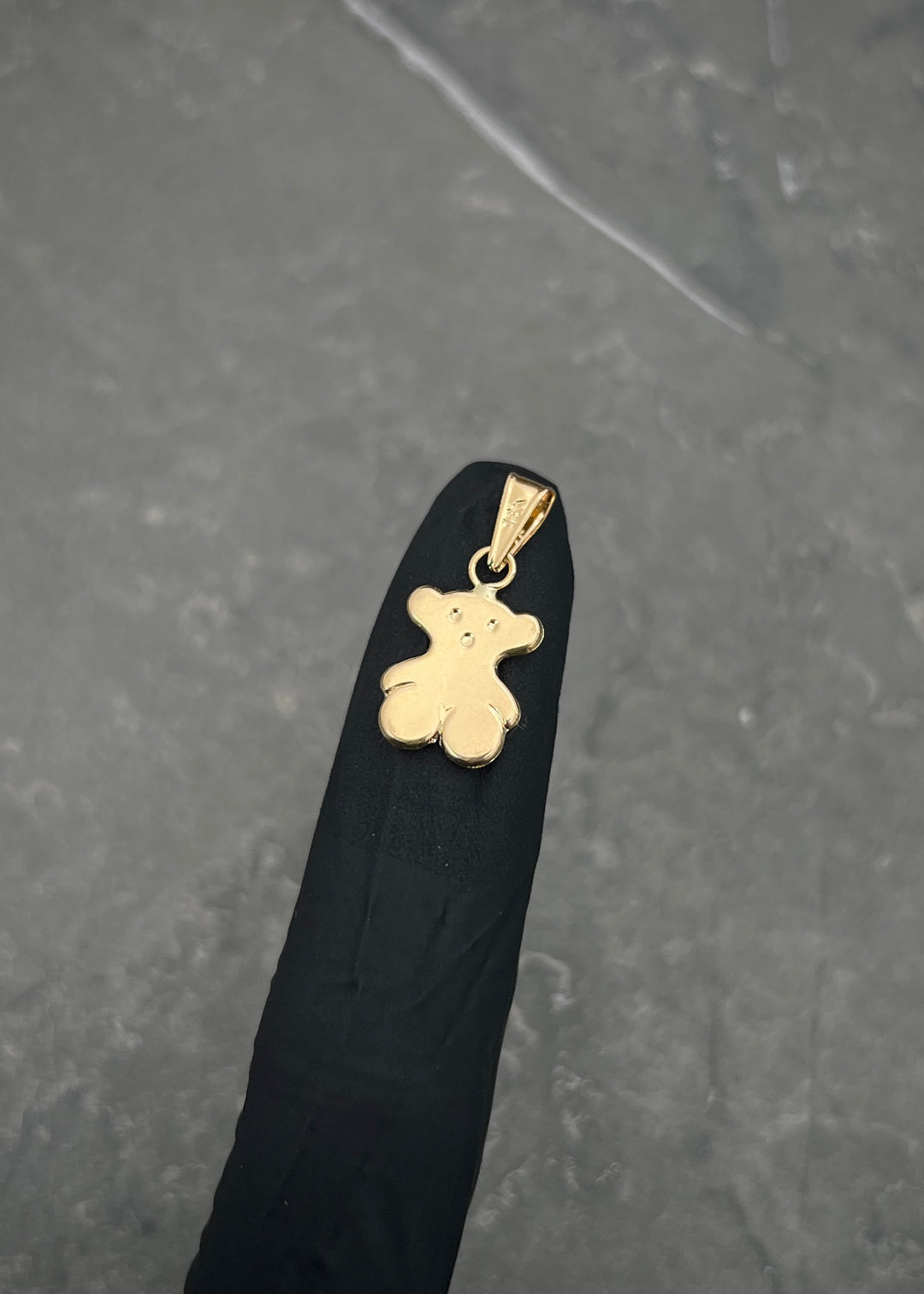 Dije Oso Th 0.7gr / 2.1cm / 10mm — Oro Amarillo