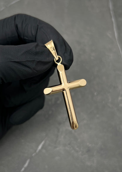 Dije Cruz 2.4gr / 4.7cm / 23mm — Oro Amarillo