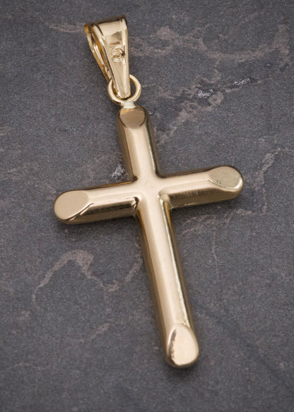 Dije Cruz 2.3gr / 4.7cm / 23mm — Oro Amarillo