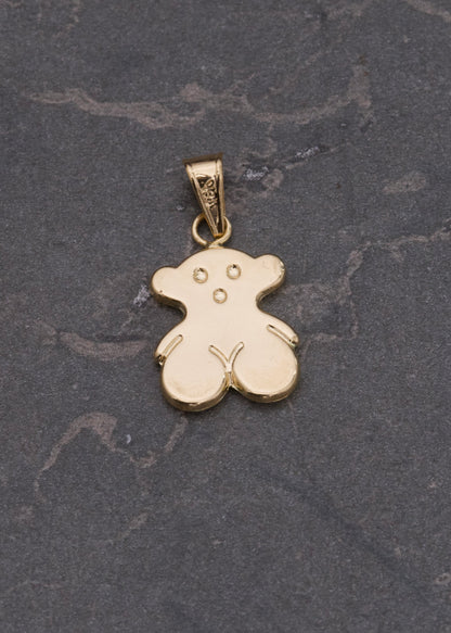 Dije Oso Th 0.95gr / 2.3cm / 12mm — Oro Amarillo