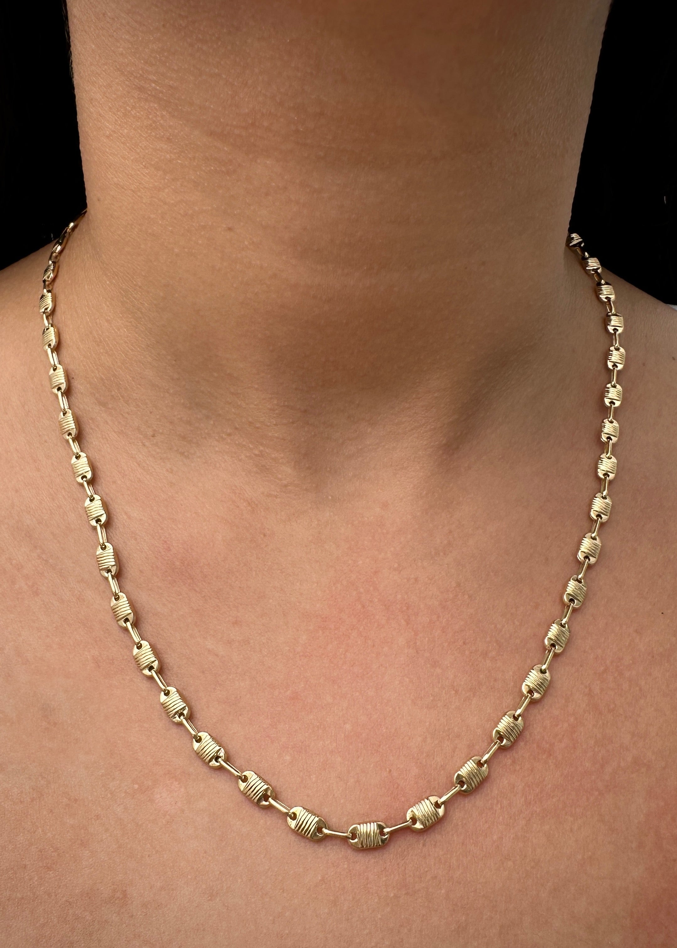 Cadena canutillo 8.8gr / Largo 50cm / Oro Amarillo Nac M