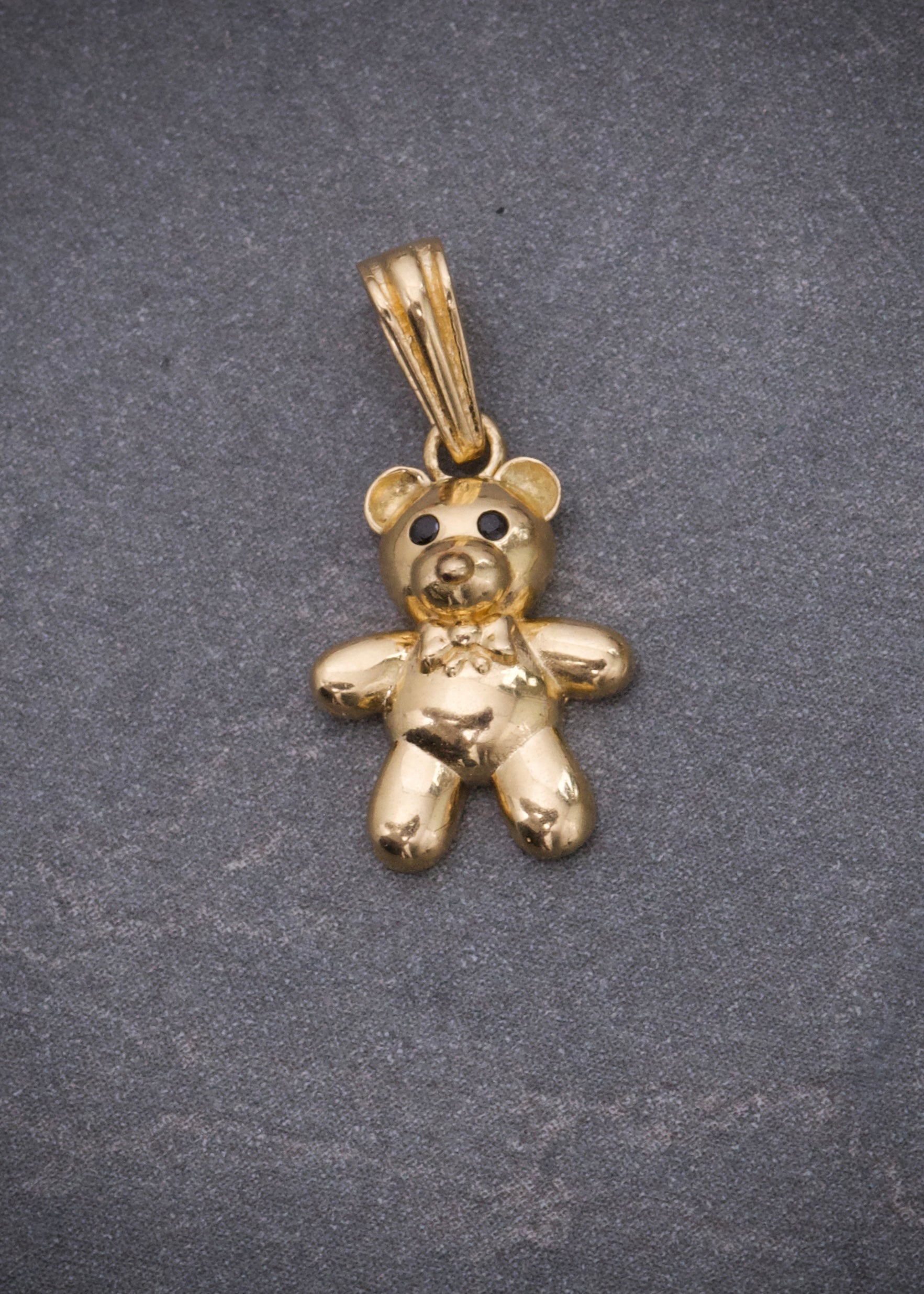 Dije oso 1.2gr / Largo 1.8cm / Oro Amarillo Nac M