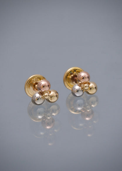 Topos flor 0.55gr / Largo 0.6cm / Tres Oros Nac P