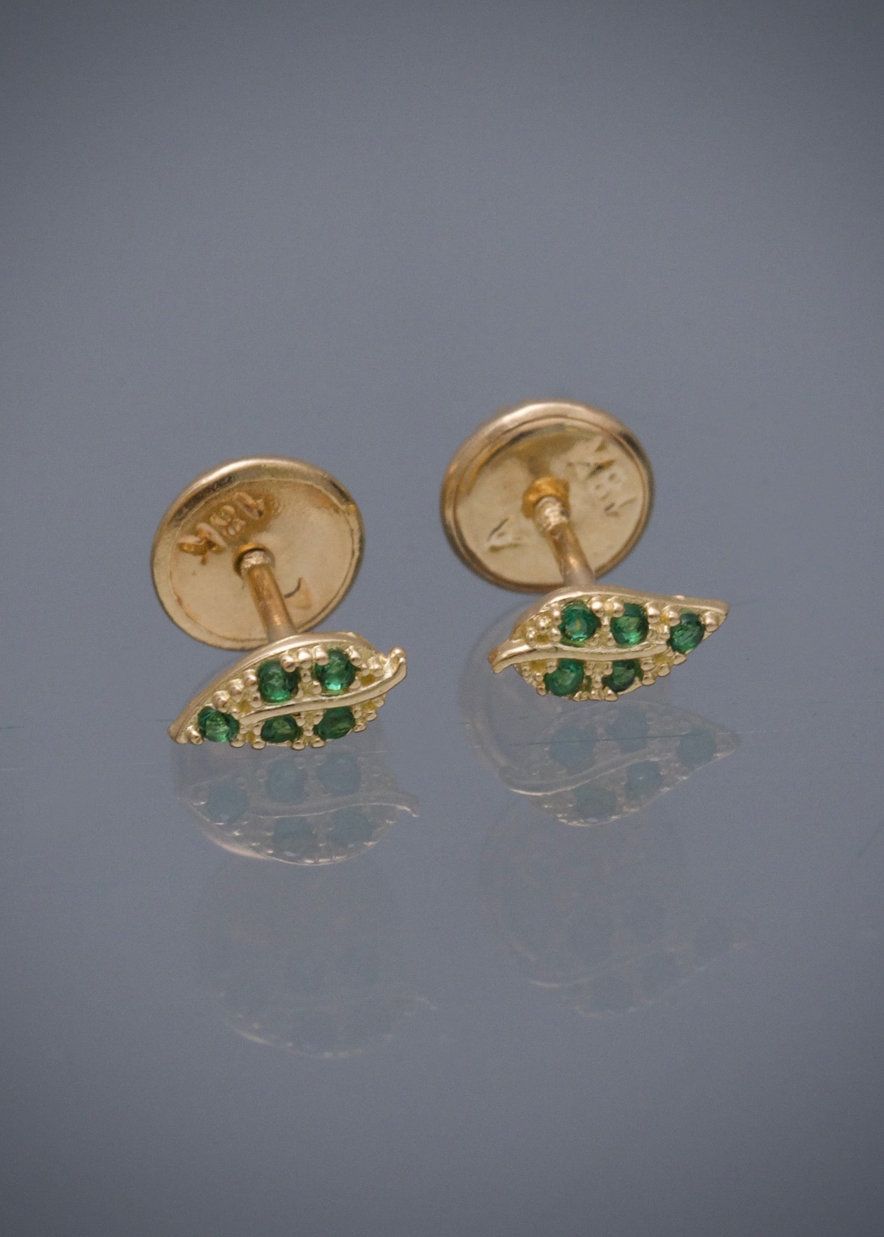 Topos hoja 0.6gr / Largo 0.6cm / Oro Amarillo Nac B