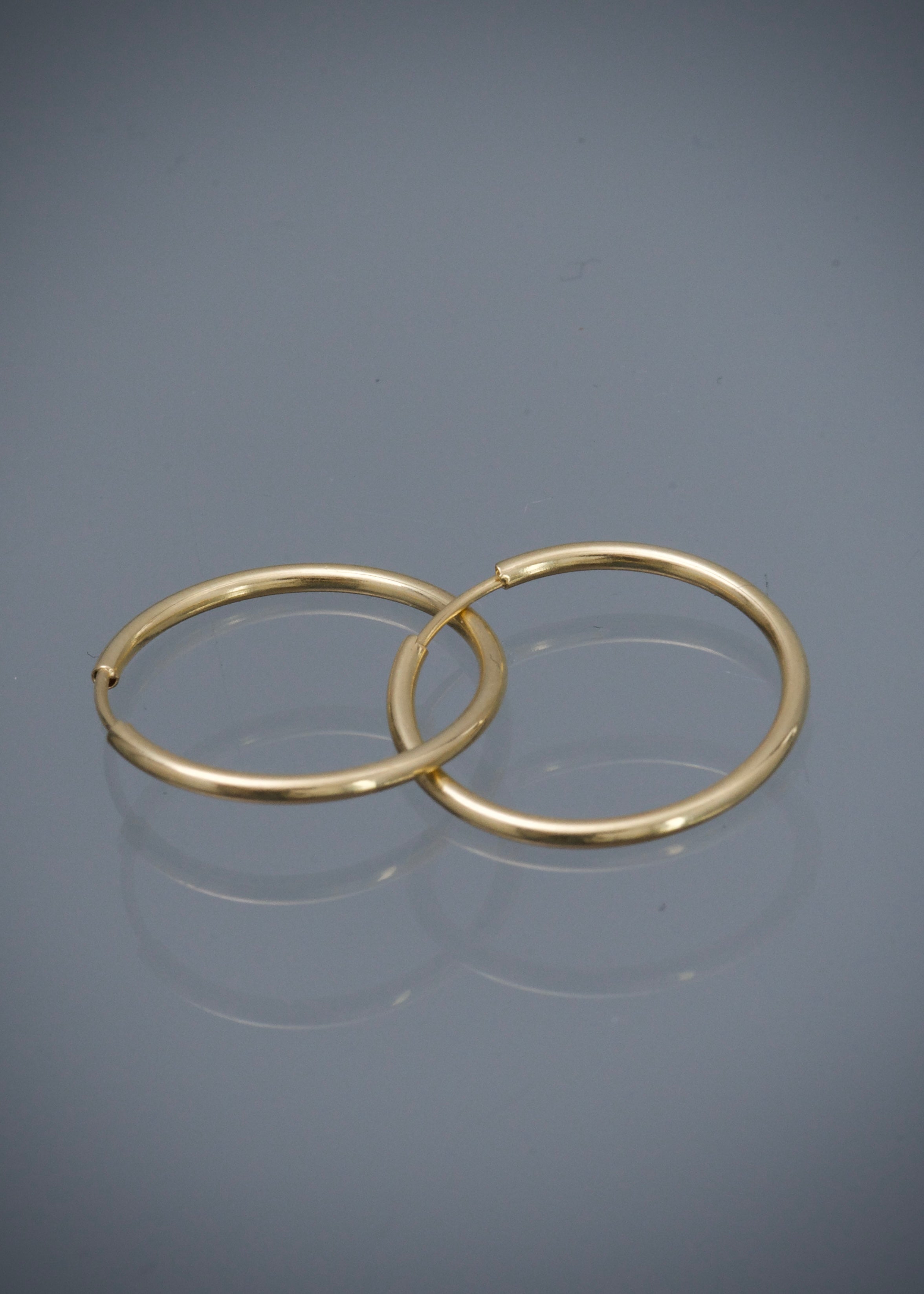 Candongas LisaS 0.8gr / Largo 1.5cm / Oro Amarillo Nac M