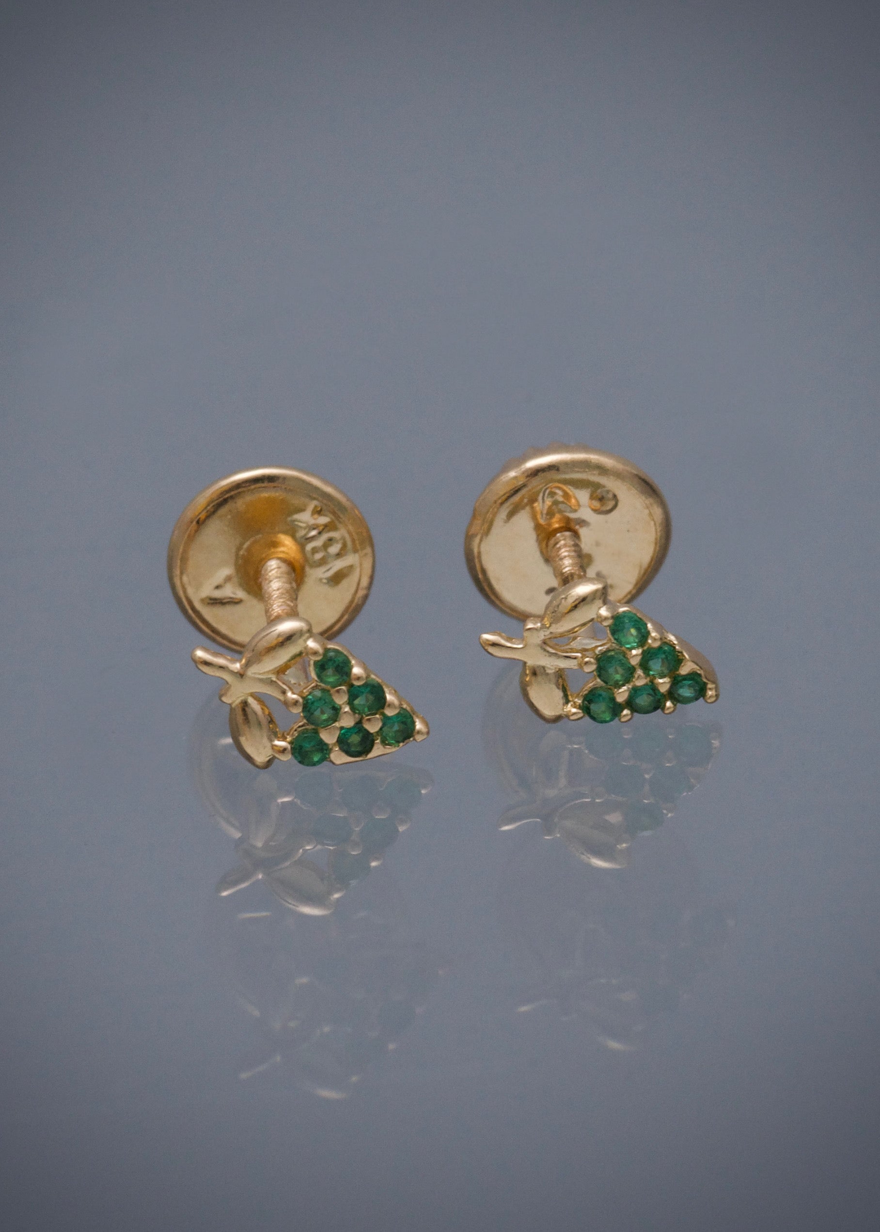 Topos uva 0.6gr / Largo 0.6cm / Oro Amarillo Nac P