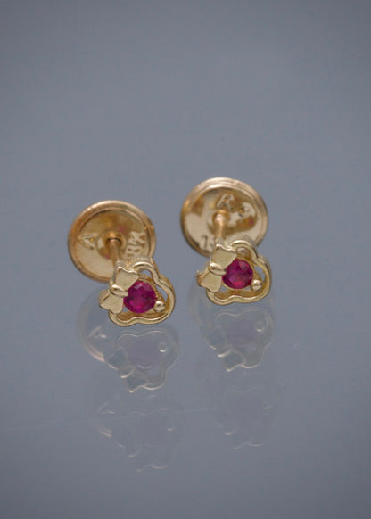 Topos minnie 0.8gr / Largo 0.5cm / Oro Amarillo Nac P