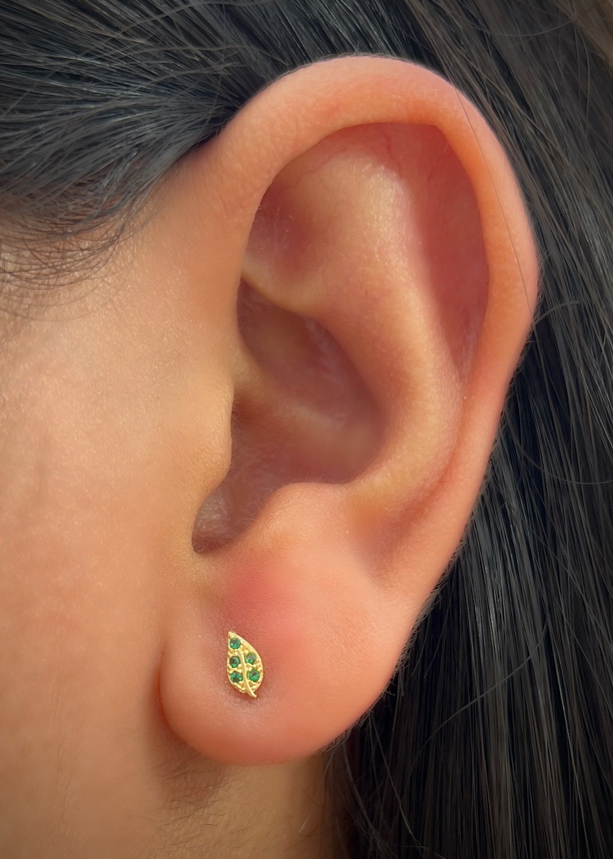 Topos hoja 0.6gr / Largo 0.6cm / Oro Amarillo Nac B